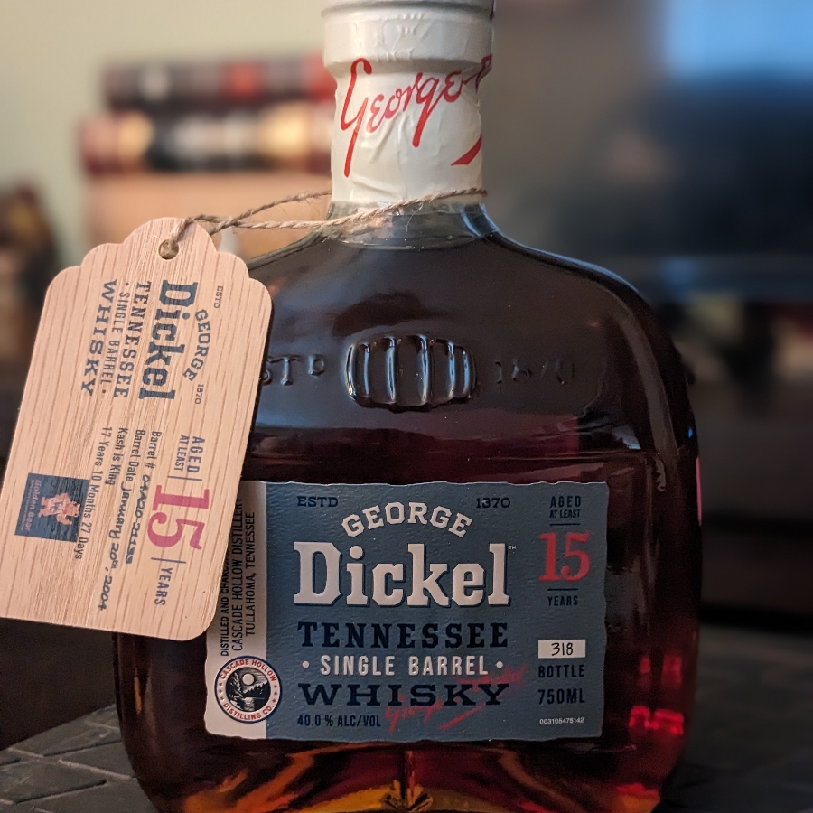 George Dickel Single Barrel Golden Bear Store Pick