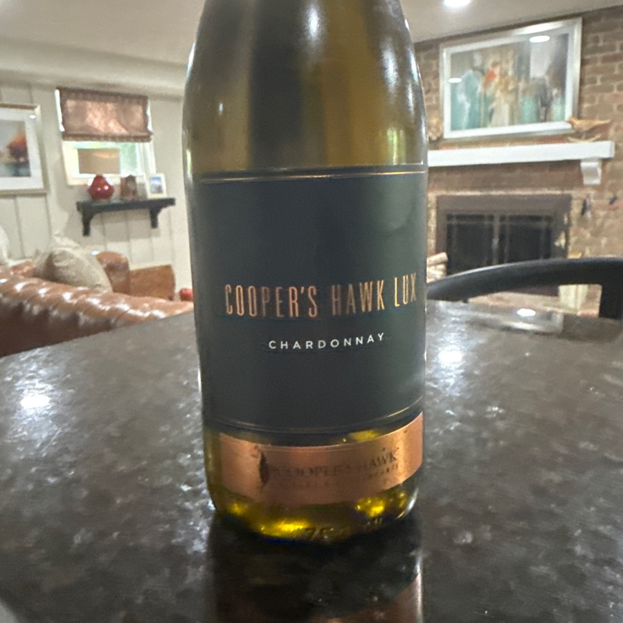 coppers hawk Chardonnay Lux