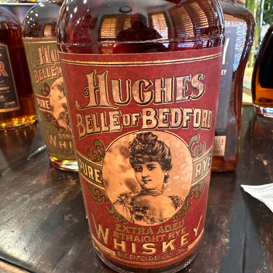 Hughes Belle of Bedford Pure Rye Extra Aged Single Barrel selected by Seelbach's