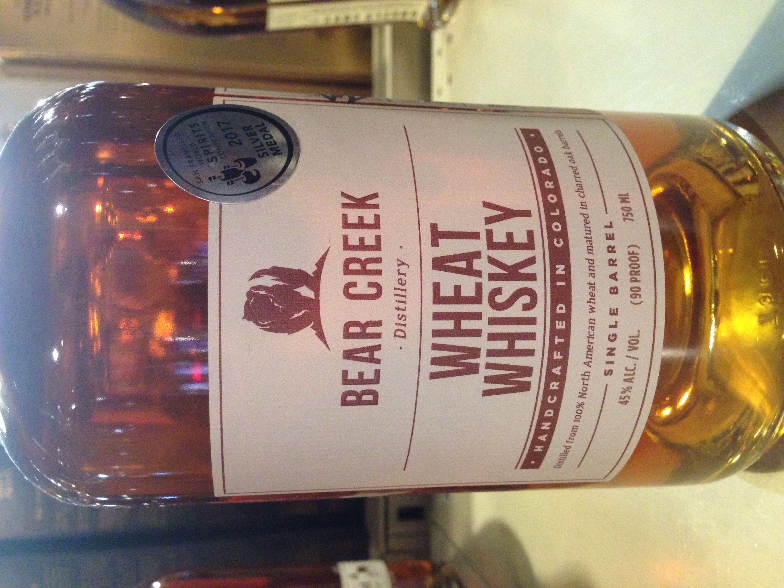 Bear Creek Wheat Whiskey