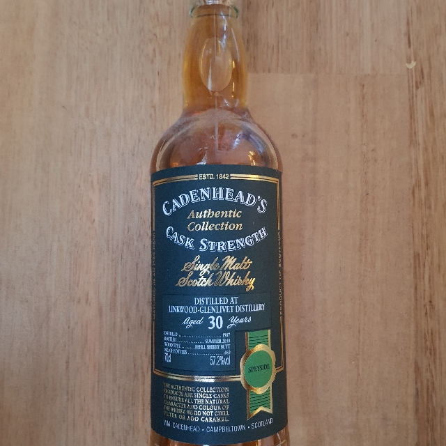 Linkwood-Glenlivet (Cadenhead's Authentic)