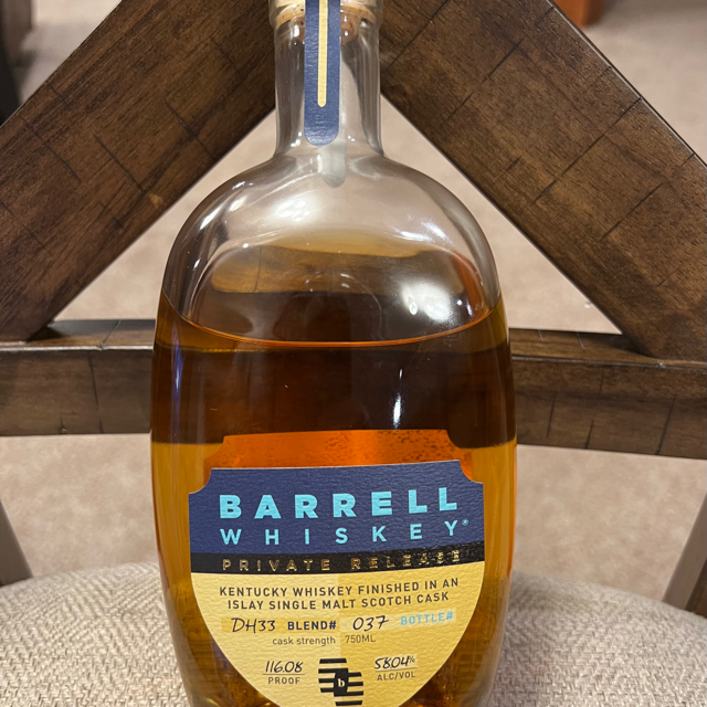 Barrell Whiskey Private Release Blend DH33