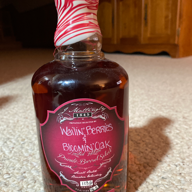 J. Mattingly 1845 Private Barrel Select Bourbon "Wailin' Berries & Bloomin Oak"