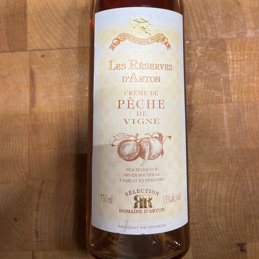 Creme de Peche de Vigne