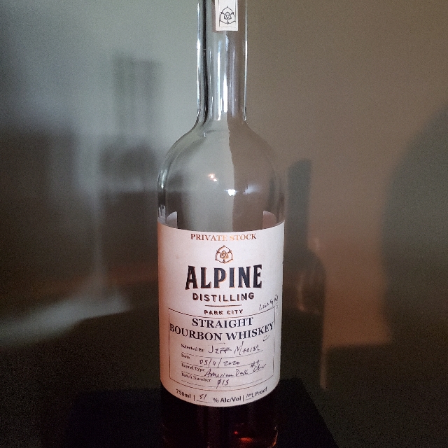 Alpine Distilling Bourbon