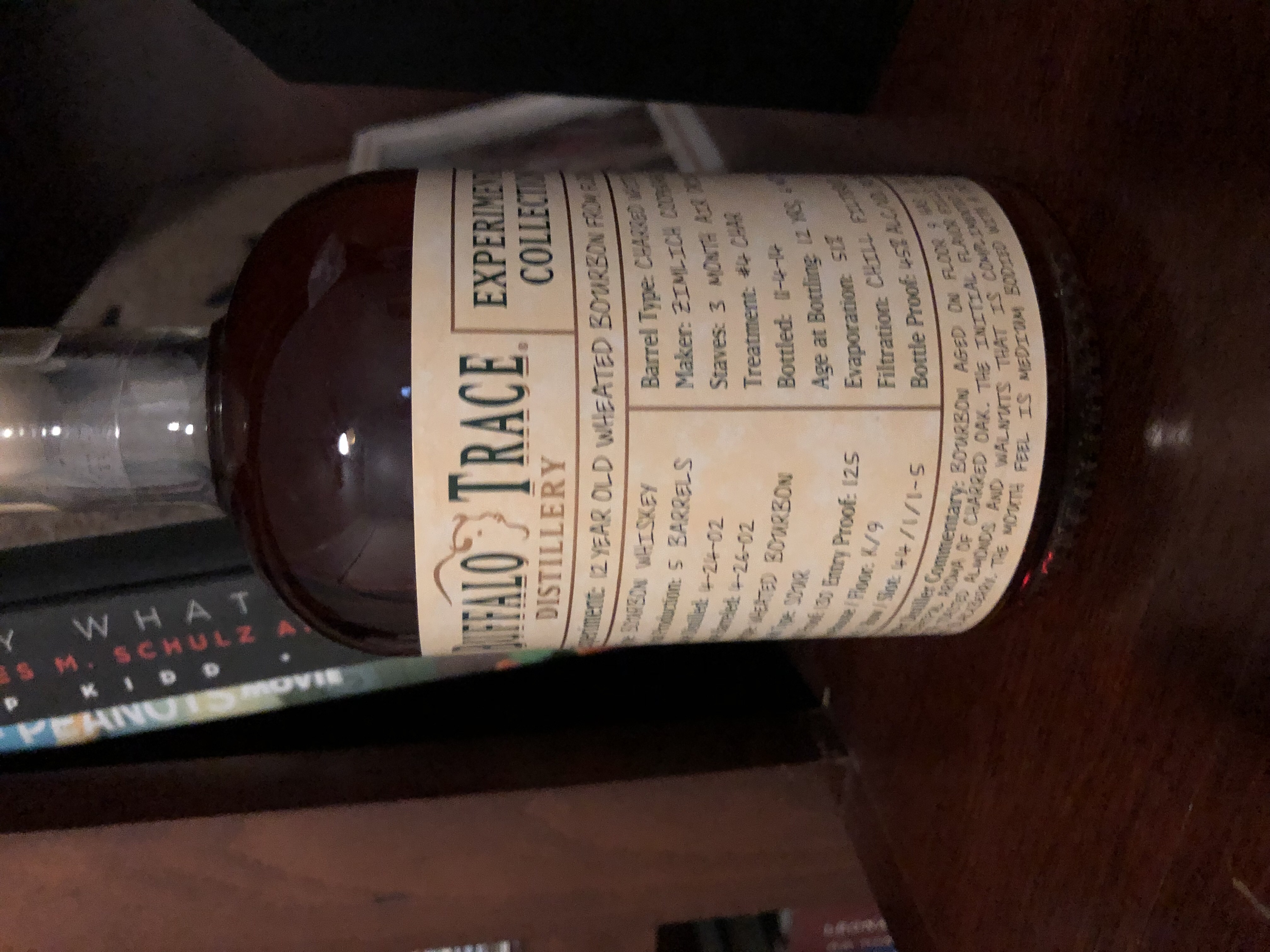 Buffalo Trace Experimental Collection 12 Year Wheated Bourbon From Floor #9