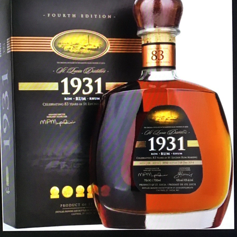 St. Lucia Distillers 1931 Fourth Edition