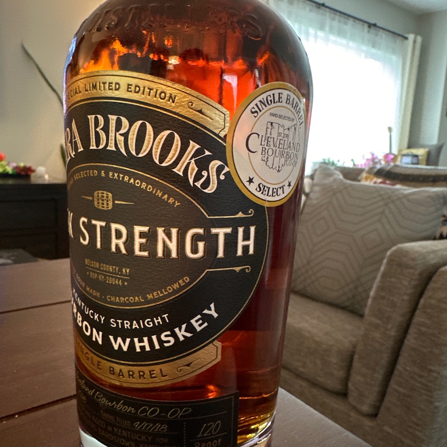 Ezra Brooks Cask Strength Single Barrel - Cleveland Bourbon Co-Op