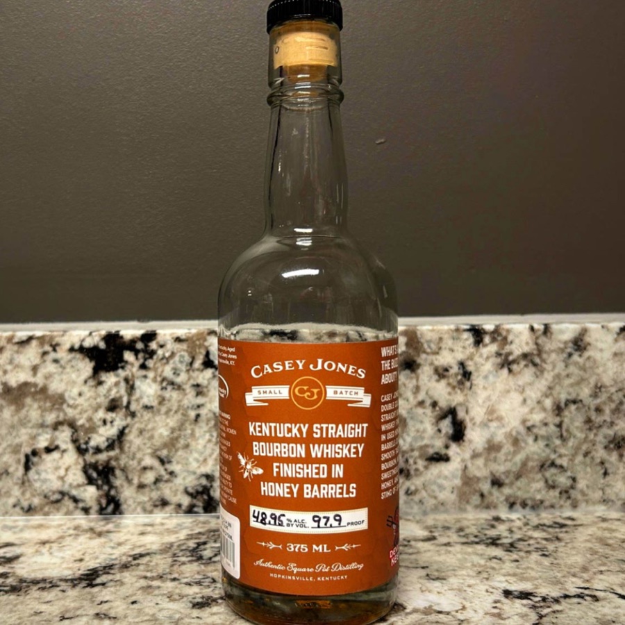 Casey Jones Kentucky Straight Bourbon Whiskey Finished in Honey Barrels