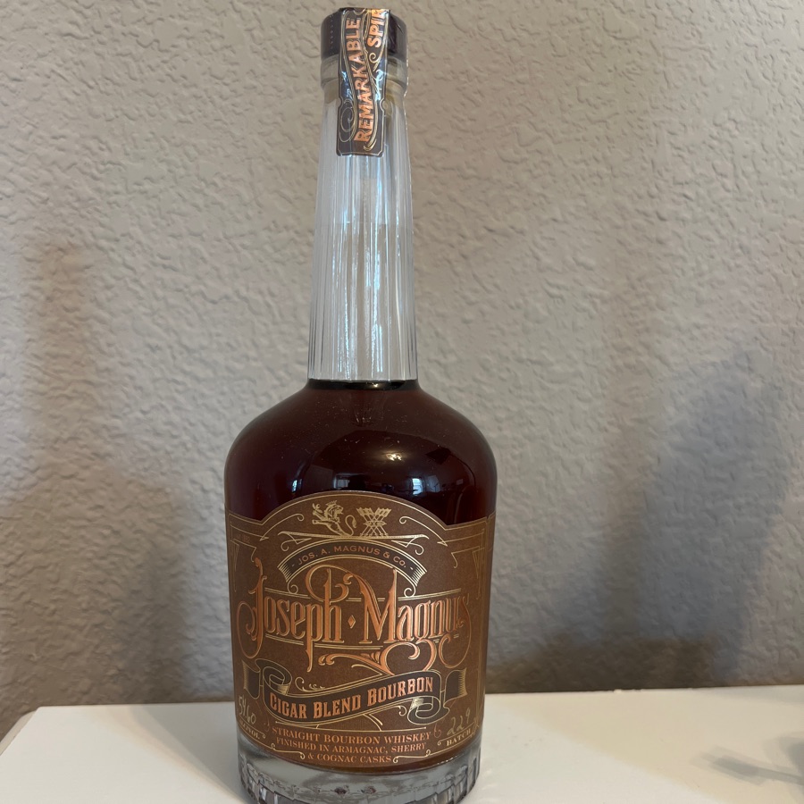 Joseph Magnus Cigar Blend Bourbon Batch #229