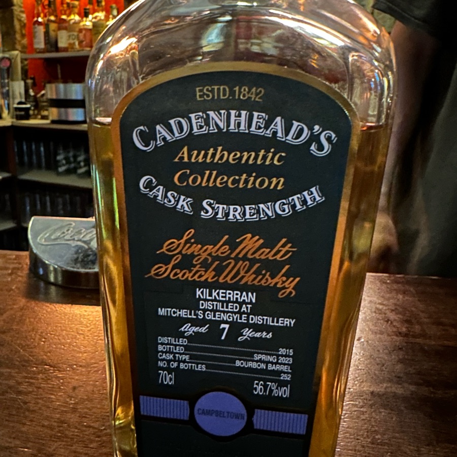 Cadenhead's Kilkerran 7 Years