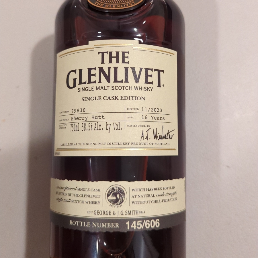 Glenlivet Single Cask - 16 year (Sherry Butt)
