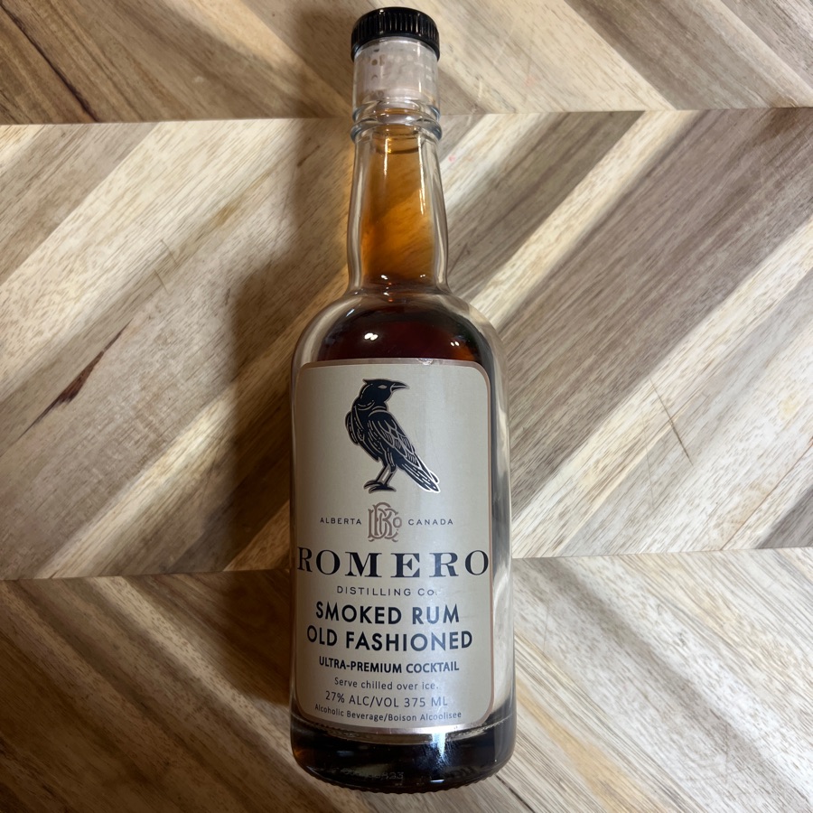 Romero Smoked Rum Old Fashioned