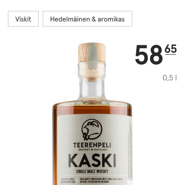 Teerenpeli Kaski Single Malt