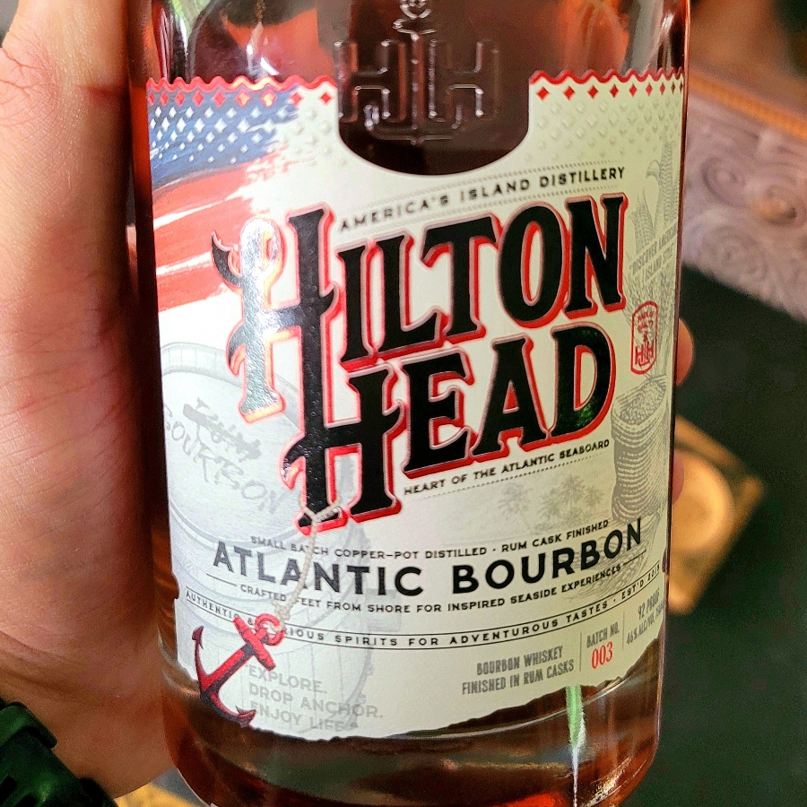 Hilton Head Distillery Atlantic Bourbon Small Batch Rum Cask Finished