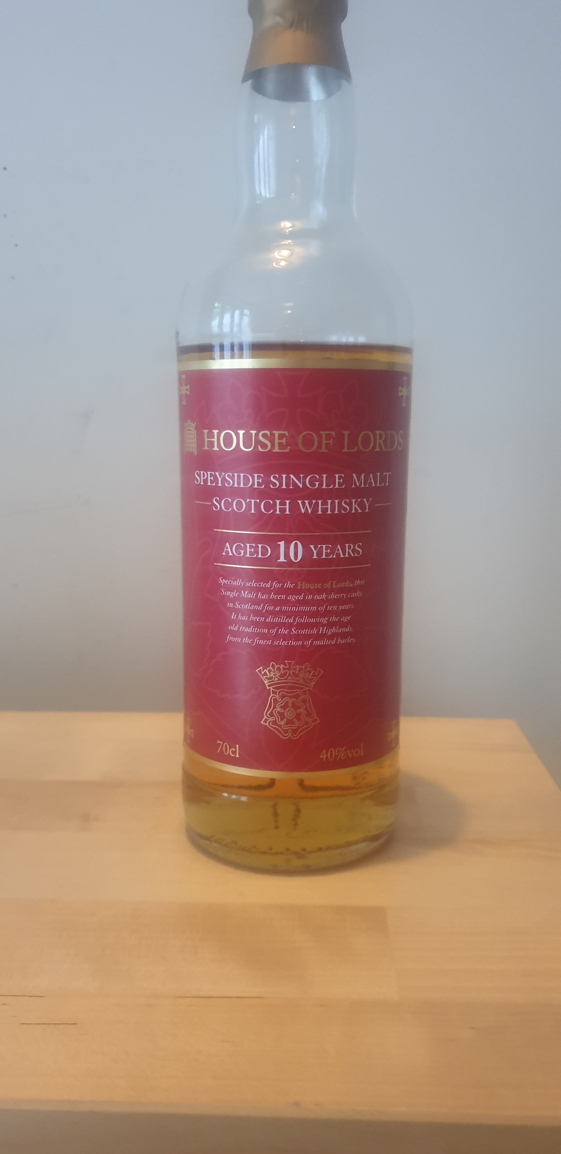 House of Lords Speyside Single Malt