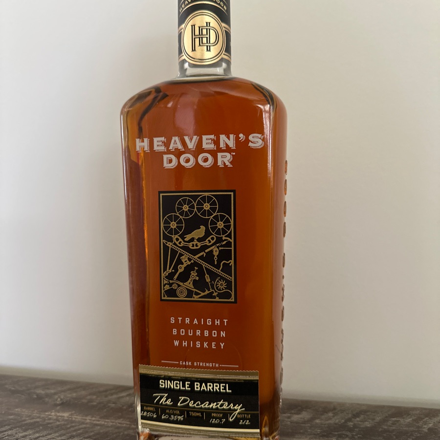 Heaven's Door Single Barrel Cask Strength - The Decantery