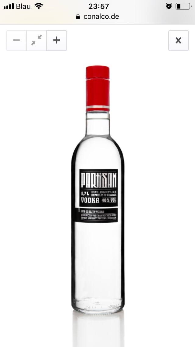 Partisan Vodka 40