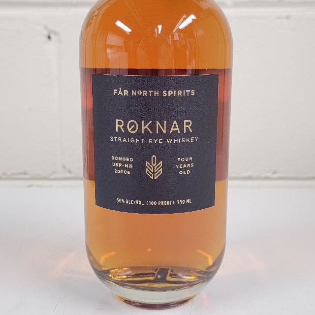Far North Roknar Straight Rye Whiskey Bonded