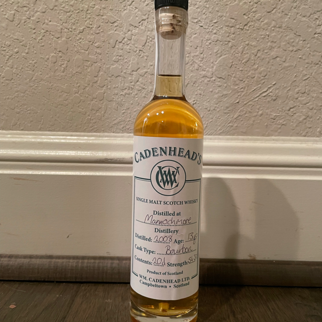 Mannochmore 13 2008 (Cadenhead's)