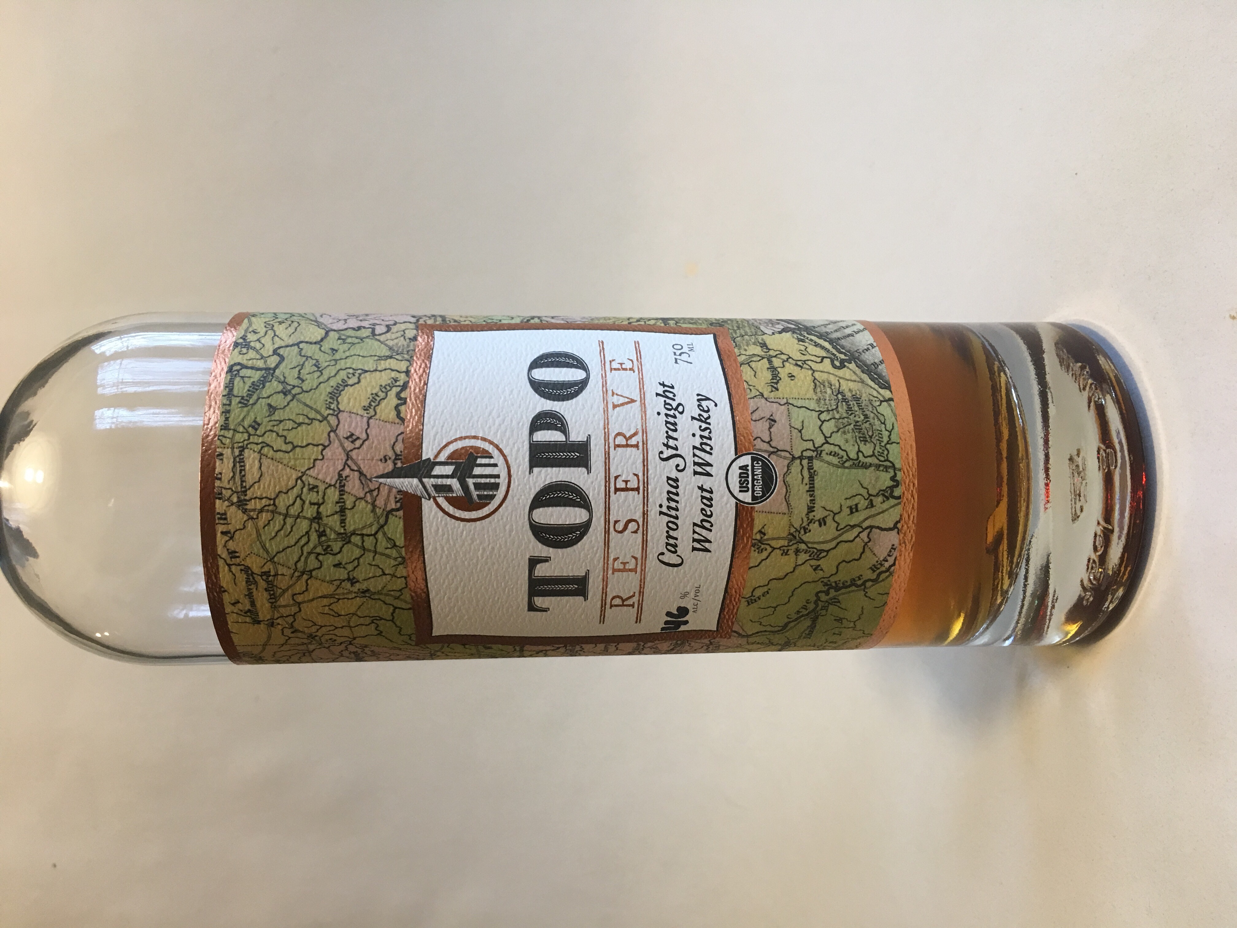 Topo Reserve Carolina Straight Wheat Whiskey