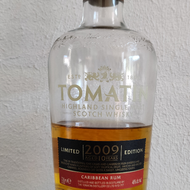 Tomatin 2009 10 Year Caribbean Rum