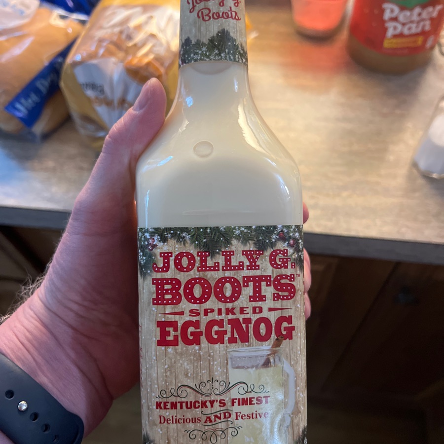 Jolly G. Boots Spiked Eggnog