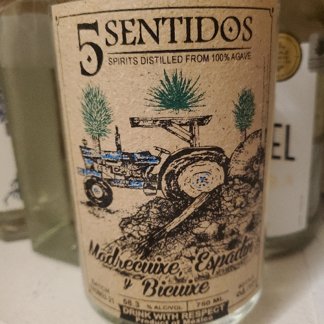 5 Sentidos Madrecuixe, Espadin, y Bicuixe