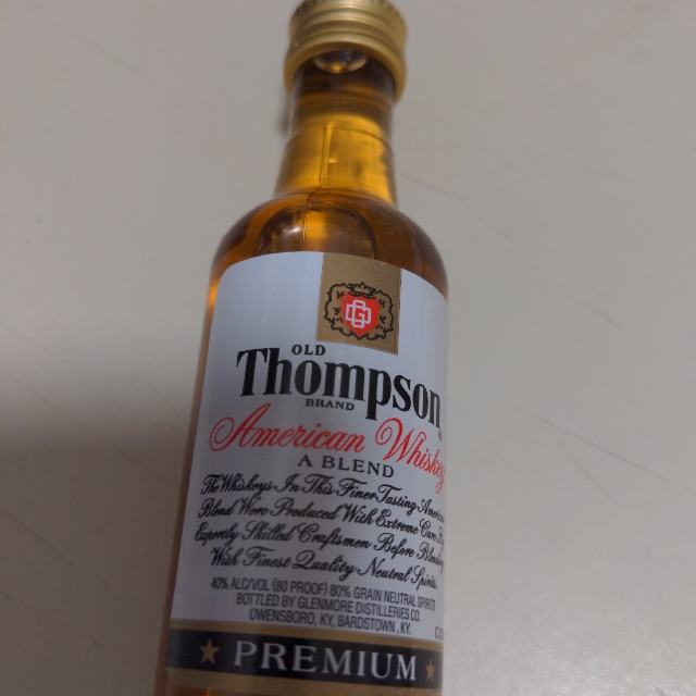 Old Thompson American Whiskey