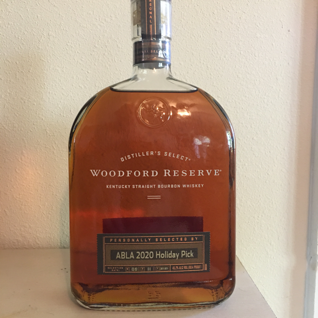 Woodford Reserve Distiller's Select ABLA 2020 Holiday Pick