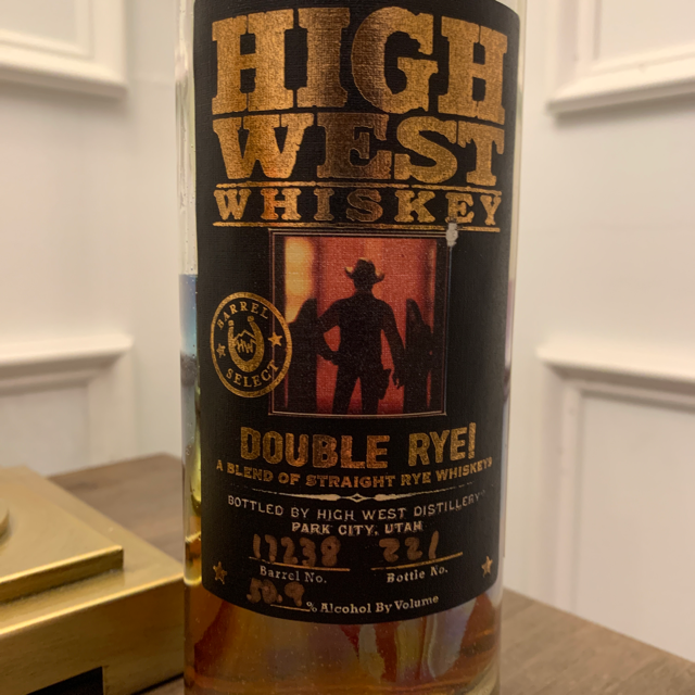 High West Double Rye limited Release Aquistapace's