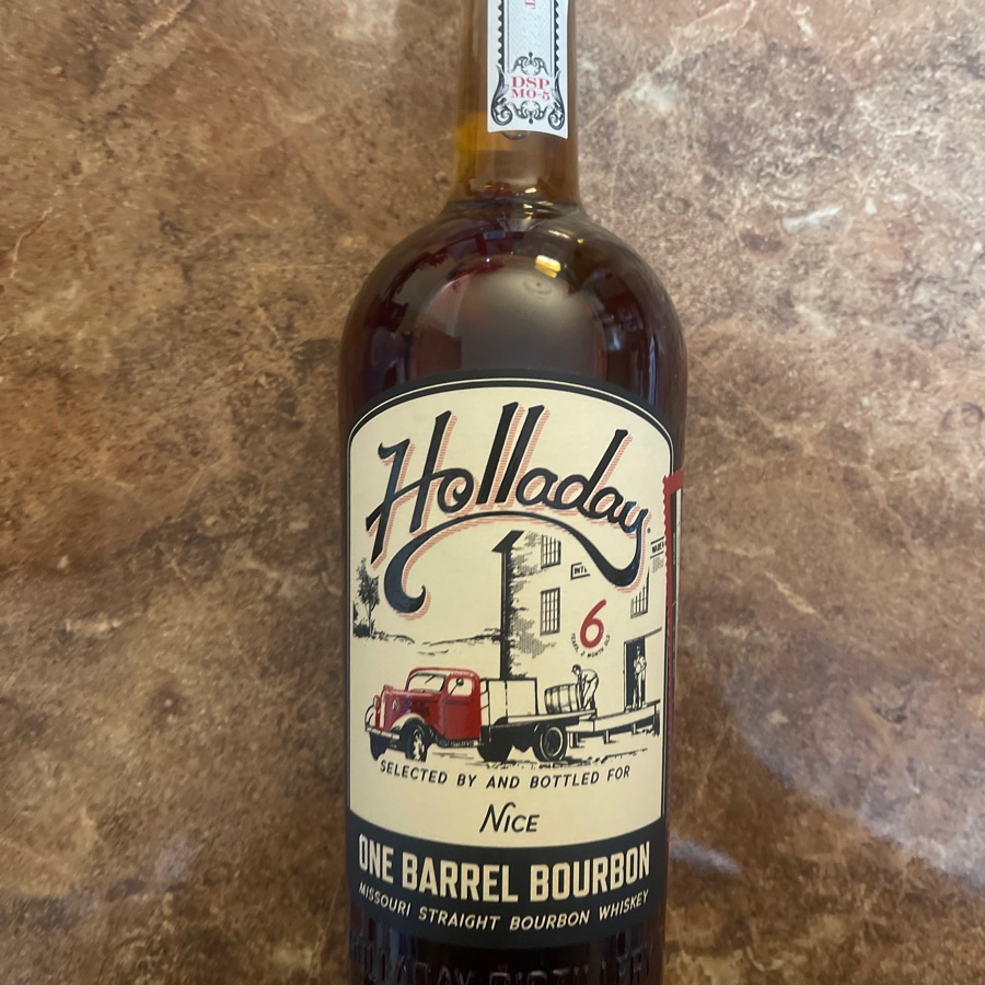 Ben Holladay 6 Year One Barrel Bourbon (Nice)