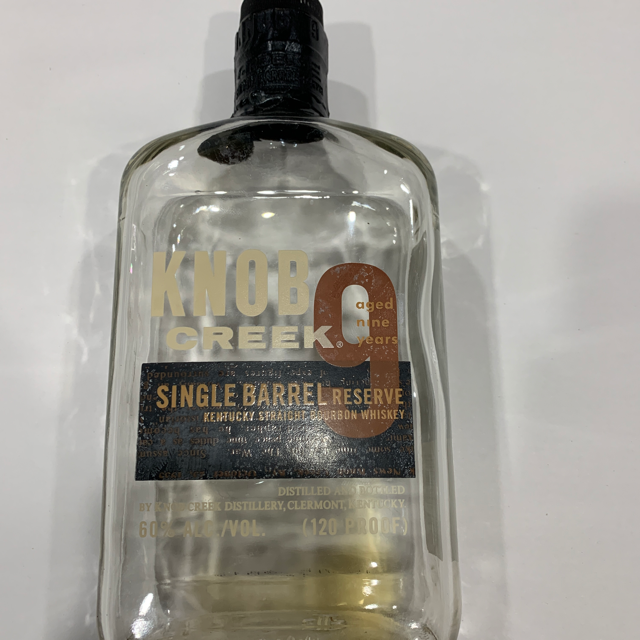 Knob Creek Single Barrel Reserve 9 Yrs