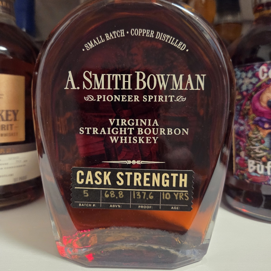 A. Smith Bowman Cask Strength Bourbon (Batch 5)
