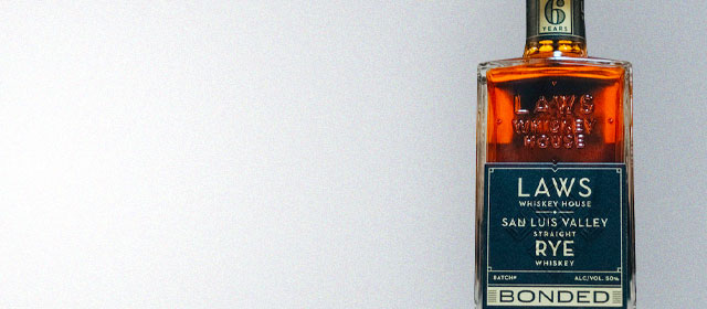 Laws 6 Year San Luis Valley Straight Rye Bonded