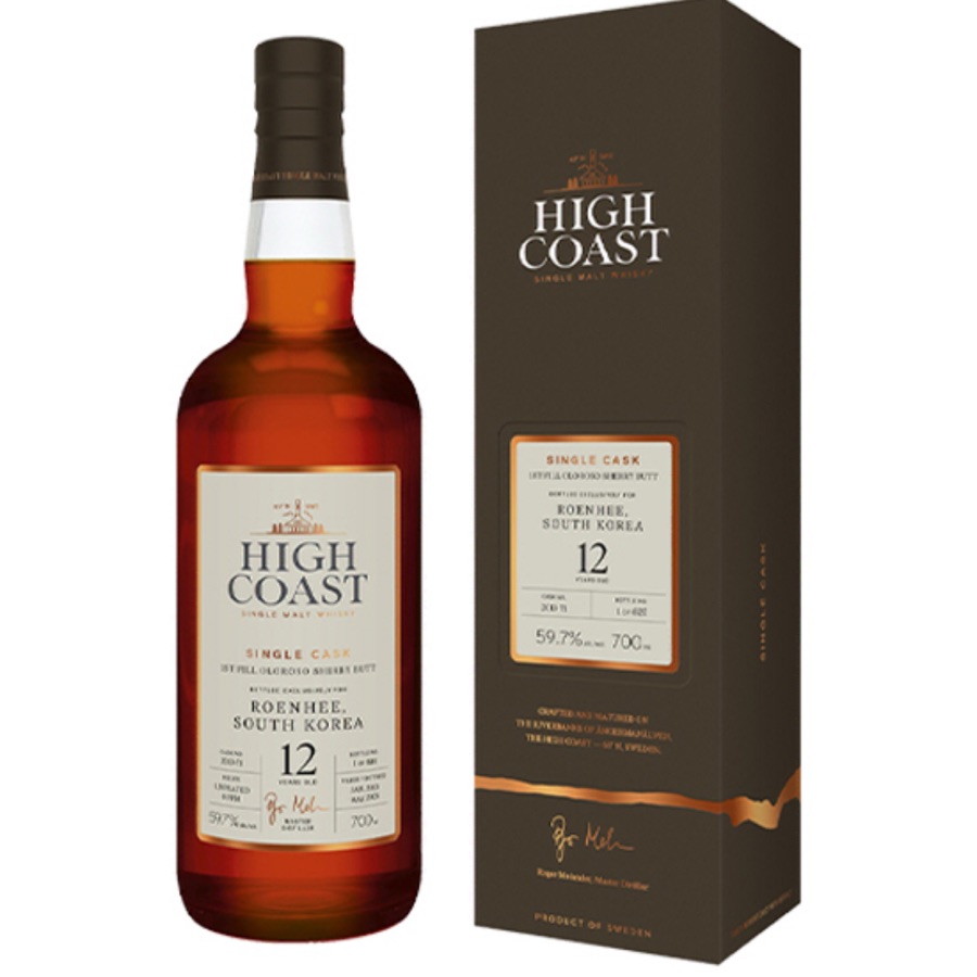 High Coast Single Cask 12y ROENHEE Exclusive