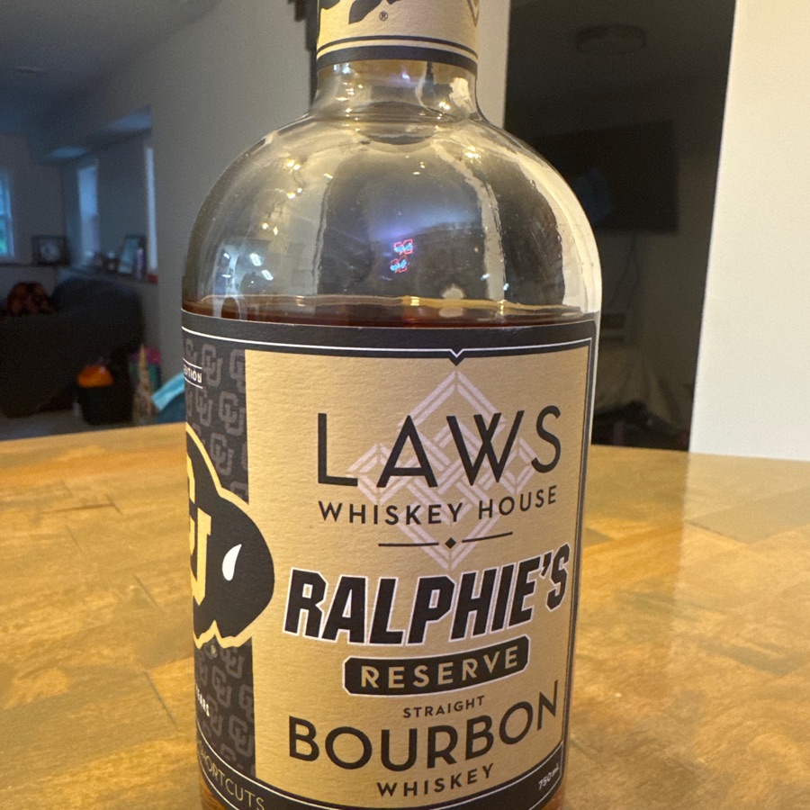 Laws Whiskey House Ralphie's Reserve Straight Bourbon Whiskey