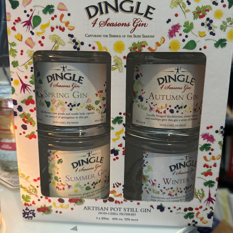 Dingle - 4 Seasons Gin - Pot Still - Spring, Summer, Autumn, Winter