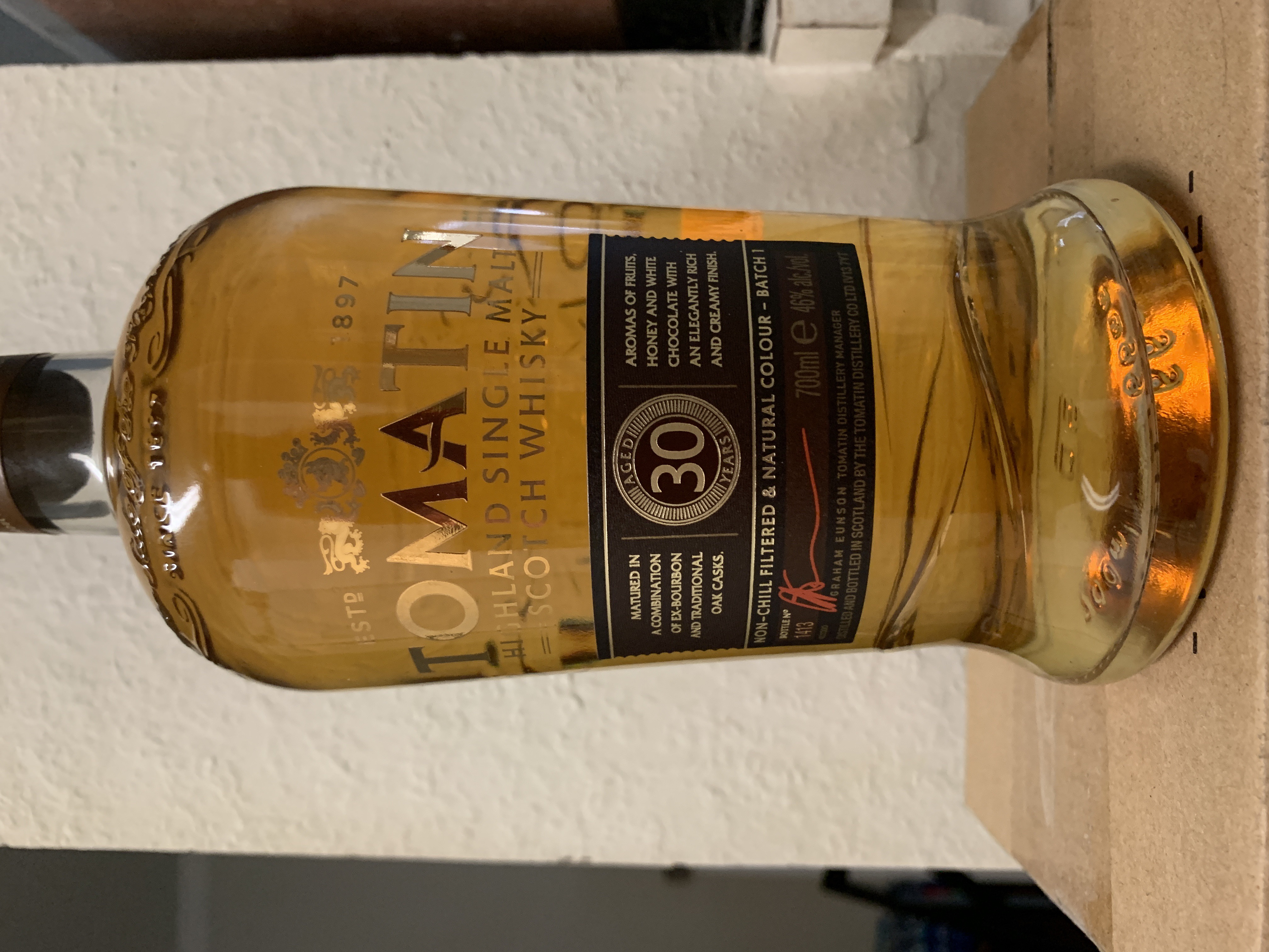 Tomatin 30 Year (2018 Release)