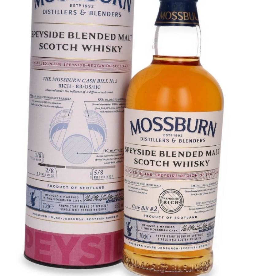 MOSSBURN SPEYSIDE BLENDED MALT
