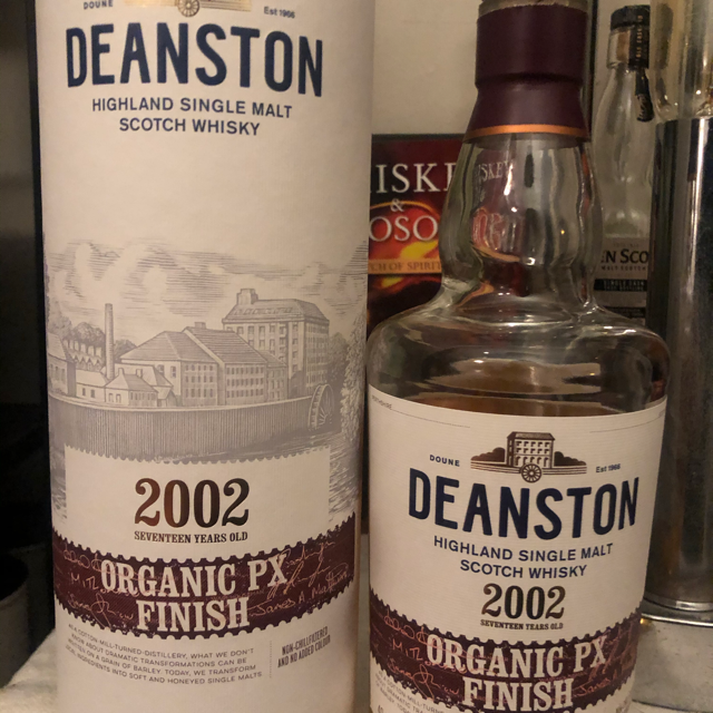 Deanston 2002 17 years old organic px finish