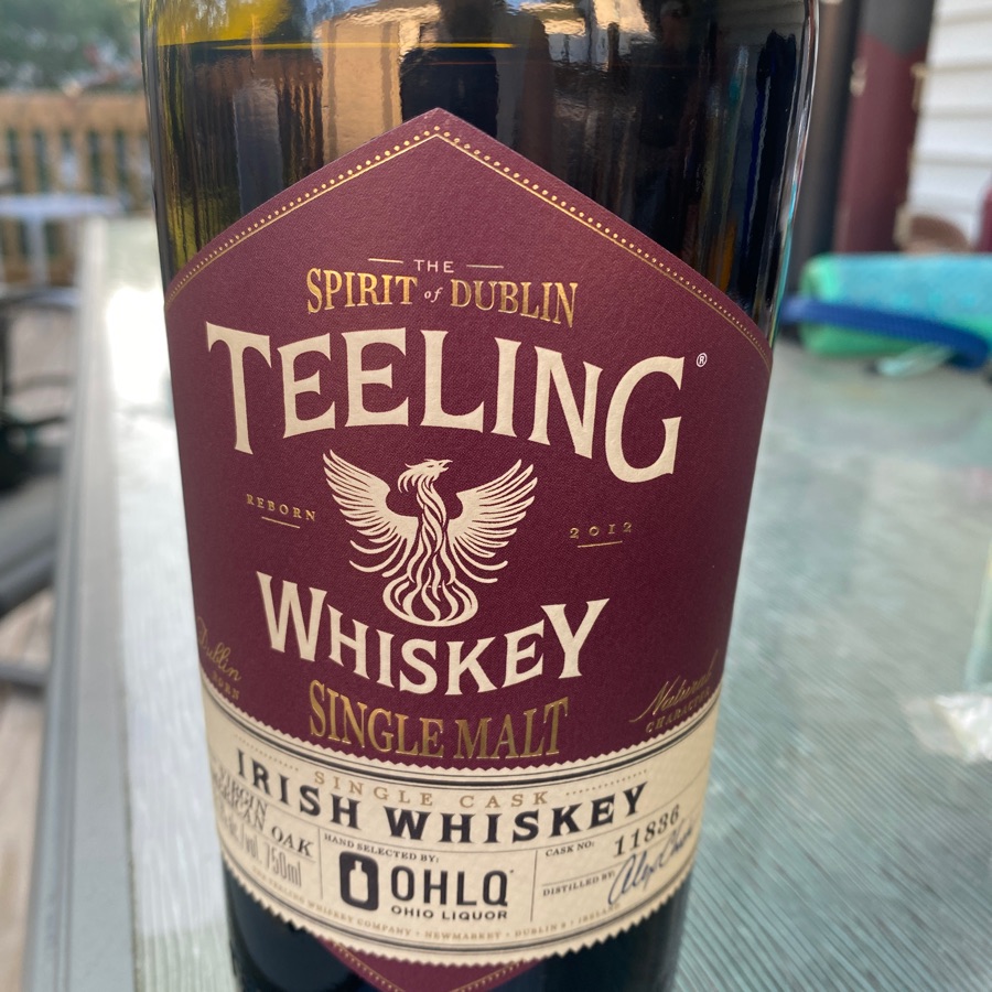 teeling virgin american oak ohlq pick