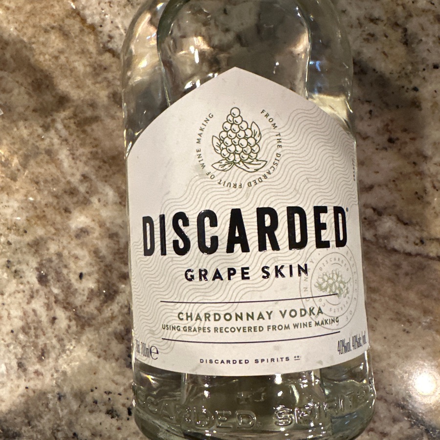 Discarded Grape Skin Chardonnay Vodka
