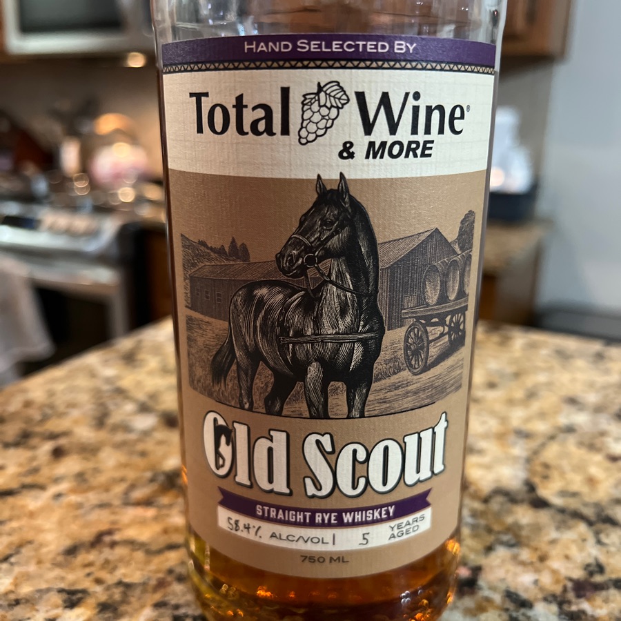 Old Scout Straight Rye Whiskey