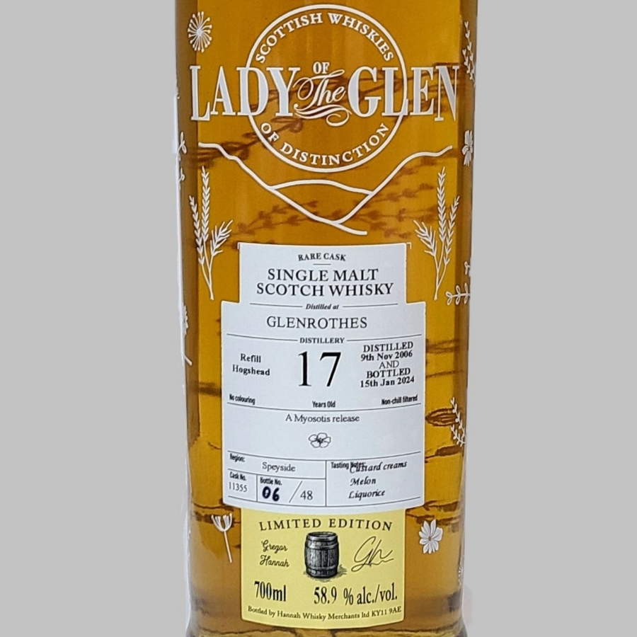 Glenrothes 2006 Rare Cask (Lady of the Glen)