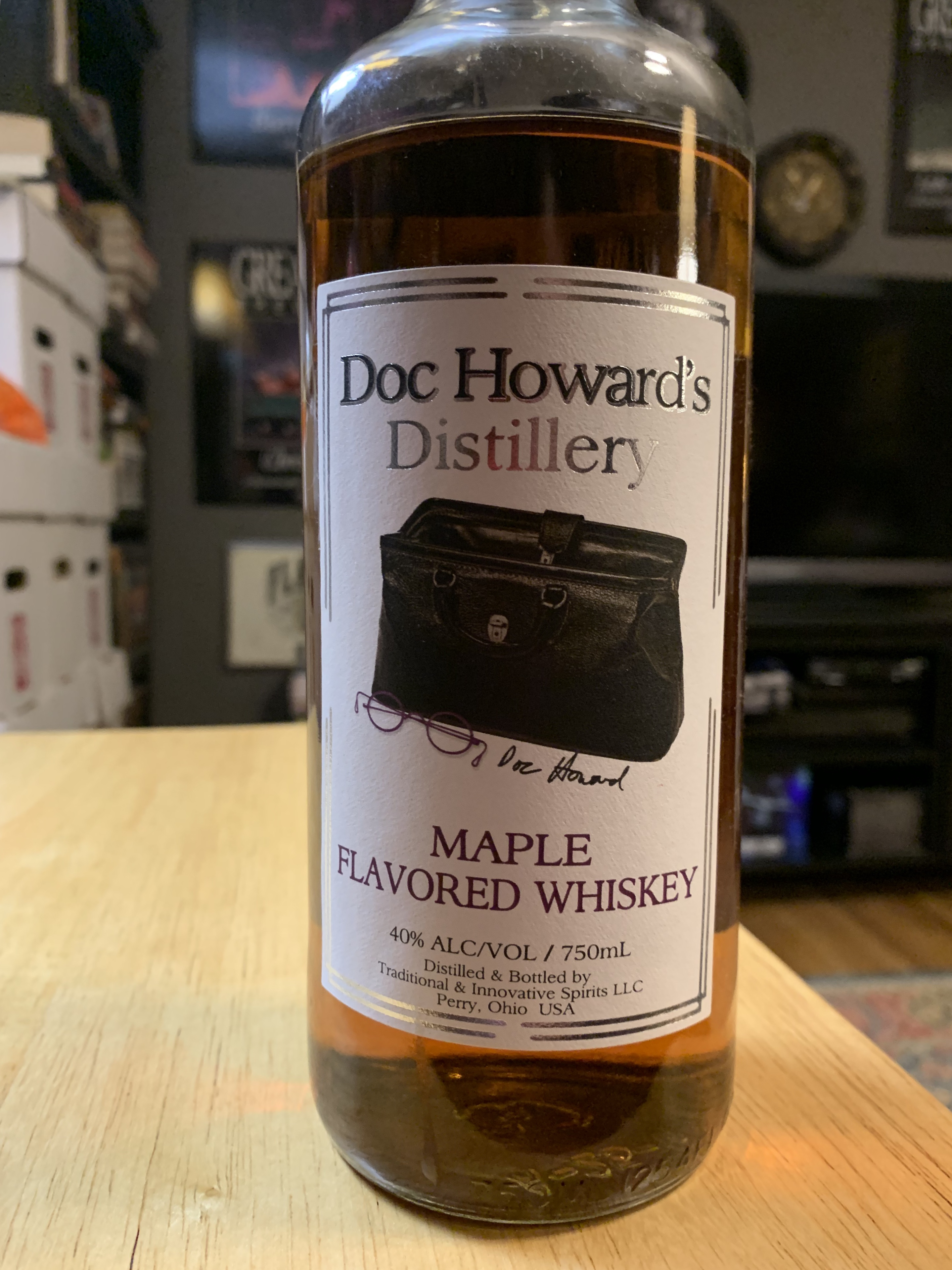 Doc Howard's Maple Flavored Whiskey