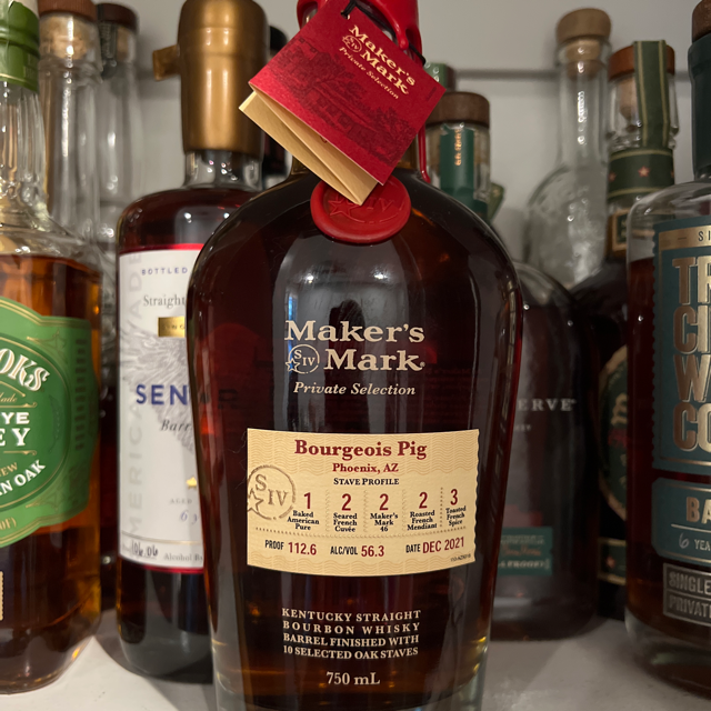 Maker's Mark Private Selection - Bourgeois Pig