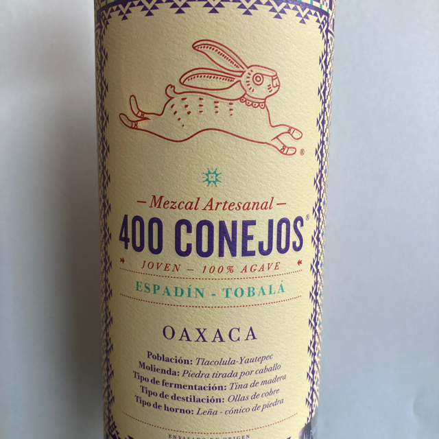 400 Conejos Espadín Tobalá Joven