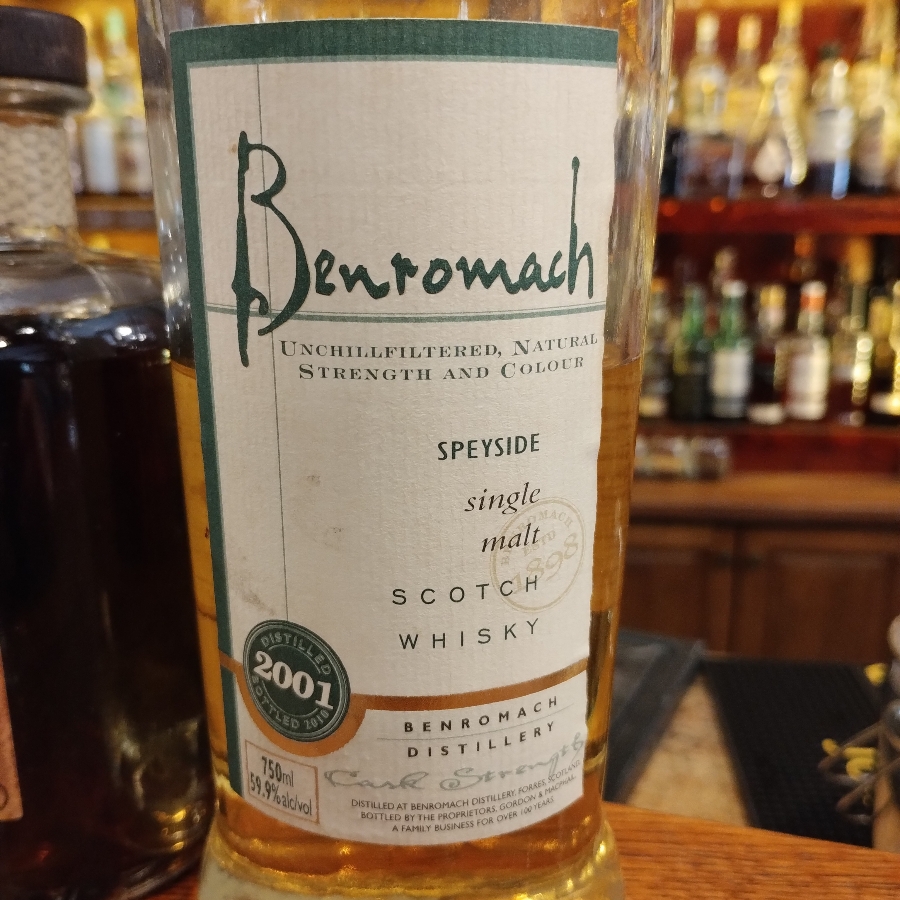 Benromach 2001 cask strength