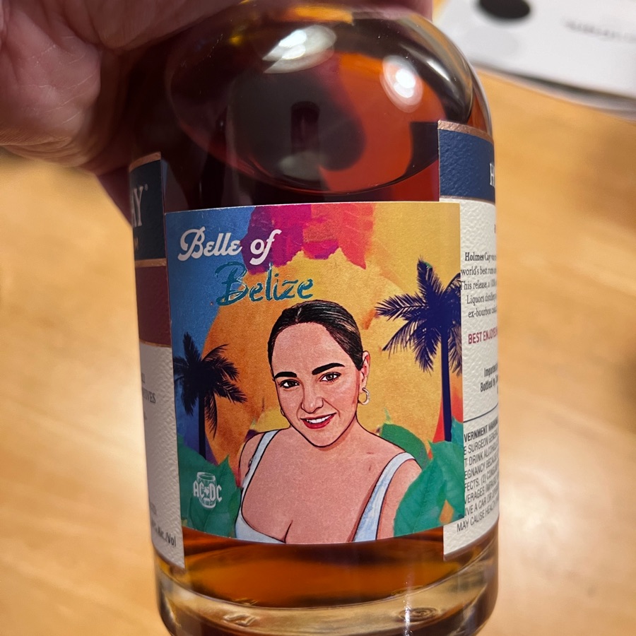 Holmes Cay Single Cask Rum Belize 14 Year 2008 (Belle of Belize AC/DC)
